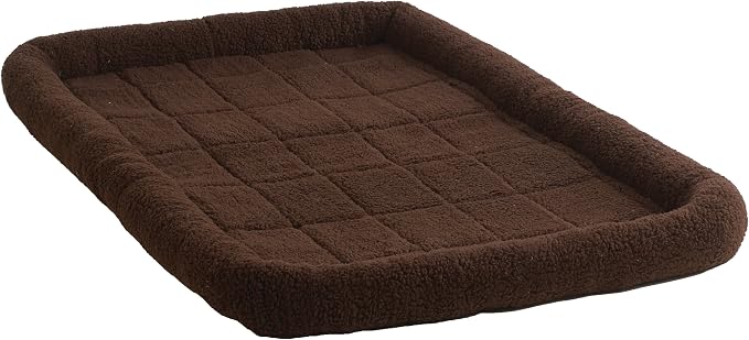 Pet Lodge® Fleece Pet Bed | Crate Pad | Machine Washable Dog Bed | Easily Storable