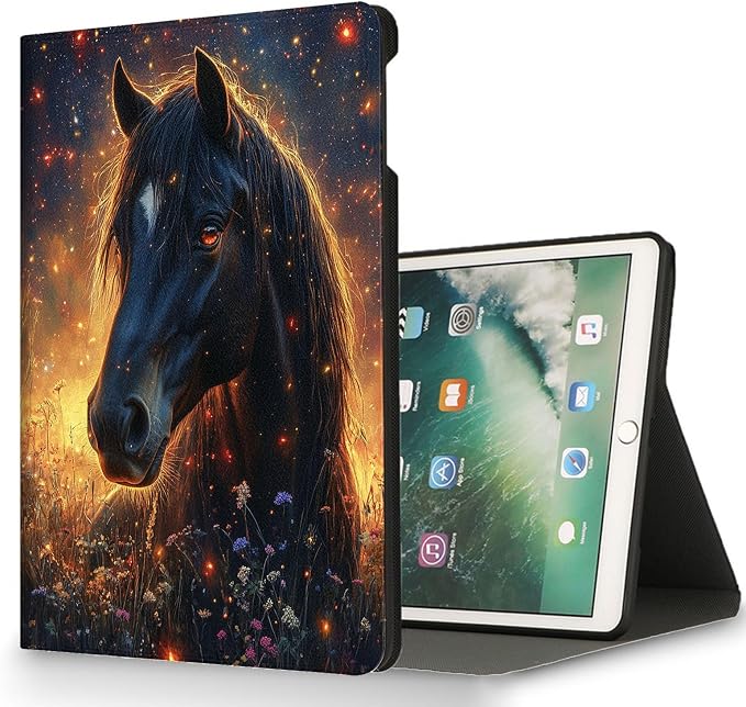 for Samsung Galaxy Tab S10 Ultra 2024/S9 Ultra 2023/S8 Ultra 2022 14.6 Inch Tablet Case,Auto Wake/Sleep,Adjustable Stand Protective Cover - Day of The Dead Guitar Skeleton