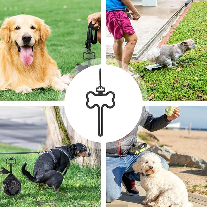 Dog Poop Bag Clip | Portable Lightweight Puppy Poop Bag Dispenser - Dog Stuff Organizer Pet Supplies, Stuff Organizer for Road Trip