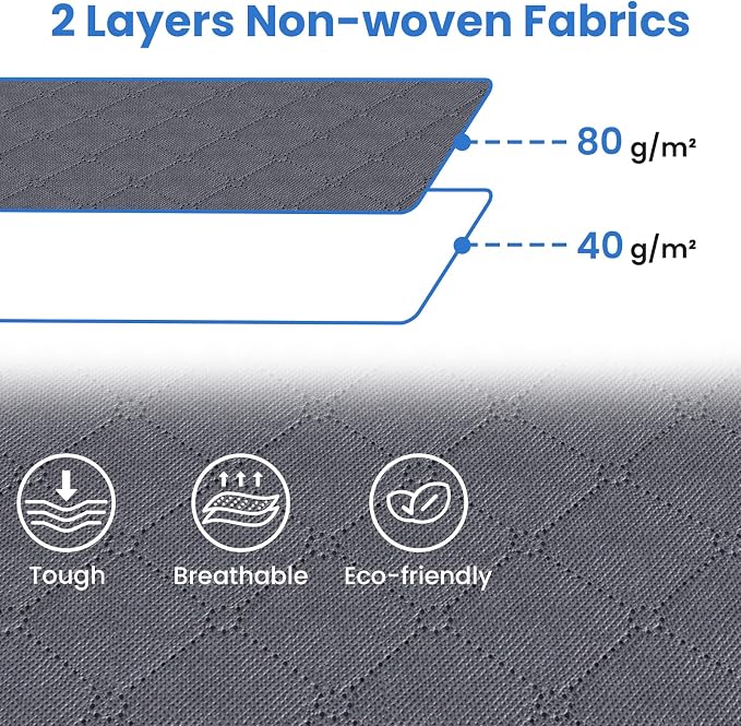 4 Pack Storage Bags for Clothes Blanket Storage Bins with Lids | Foldable Closet Organizers with Zippers,Window and Handles,Fabric Storage Bins for Sweater,Comforter,Bedding,Dorm essentials