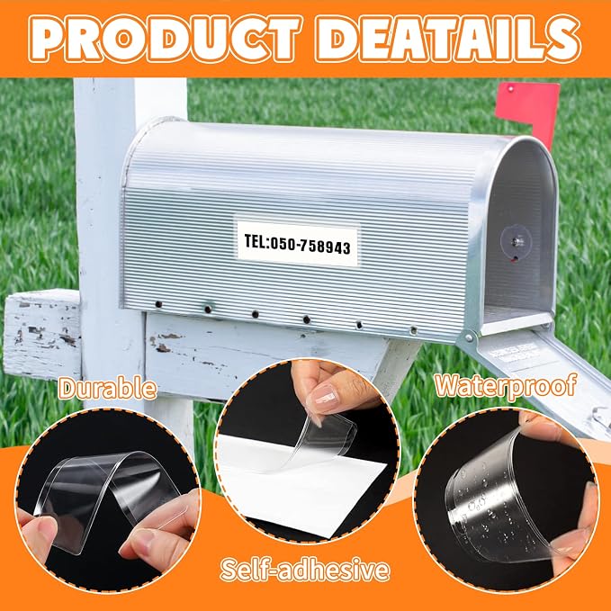 Meetory 100 Pcs Self Adhesive Label Holders Shelf Tag with Blank Index Cards; 4.3" x 1.2" Labels for Storage Bins Index Card Pockets for Supermarket Bookshelf Mailbox Business Kitchen