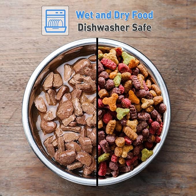 Kennel Water Bowl, 2 Packs No Spill Hanging Cage Crate Bowl for Cat, Small Dog Feeder -2 Cups / 1 Pint