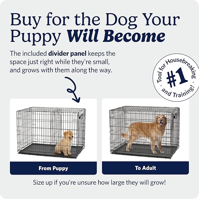 Midwest 18-Inch Single Door iCrate, for Tiny Breeds, Up to 10 lbs