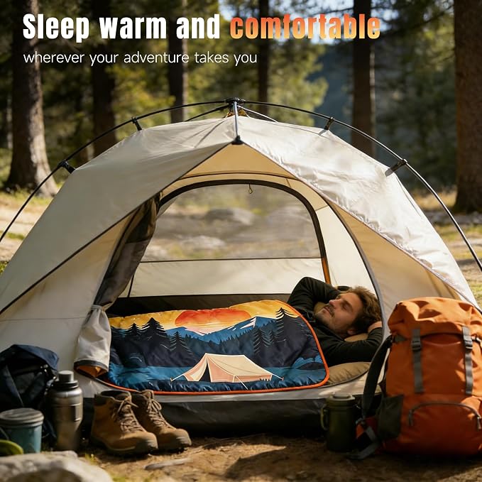 Tirrinia Waterproof Outdoor Blanket with Sherpa Lining, Windproof Foldable