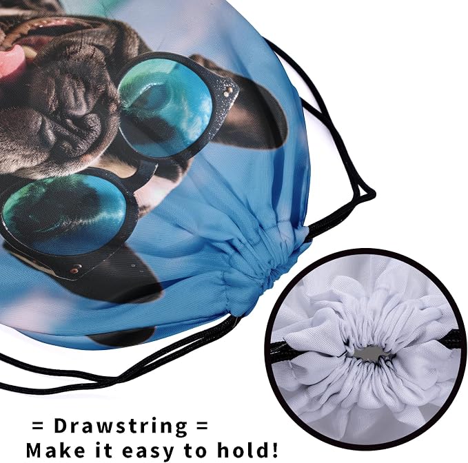 Nerxy Pet Gymnastics Grip Bag Dog Cat Drawstring Grip Bags Puppy Shoe Bag Gym Storage Pouch