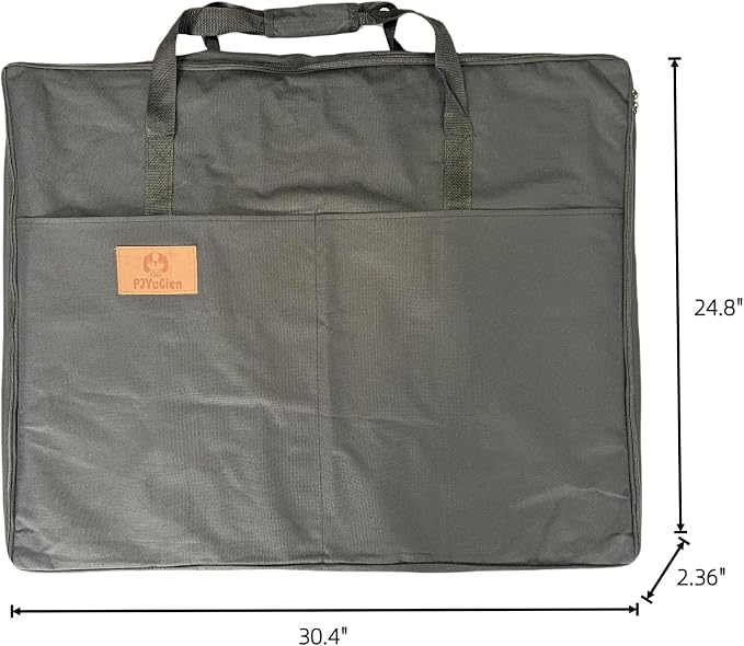 PJYuCien Storage Bag for 30"x24" Metal Foldable Dog Playpen | 600D Oxford Fabric, 270° Large Zipper, Travel Carry Case for Camping, Park & Home, Waterproof Moisture-Proof