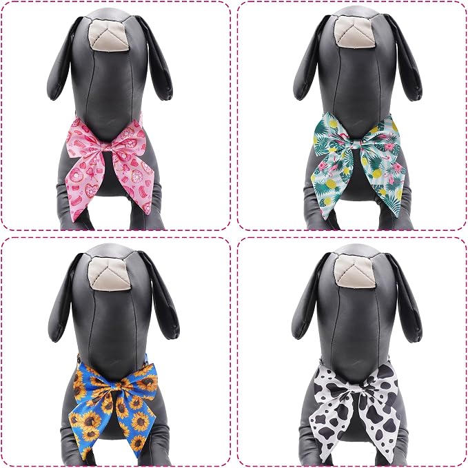 PET SHOW 10 Pack Daily Sailor Dog Bowties for Small Dogs