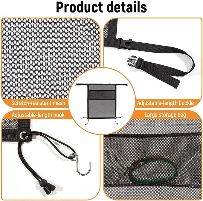 Mesh Dog Car Barrier for Dodge Charger 2-Door Coupe 2024-2026
