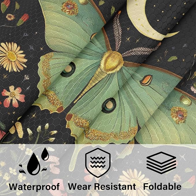 Butterfly 6 Set Compression Packing Cubes Floral Expandable Packing Organizer for Travel Accessories Luggage Suitcase Bag