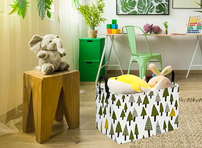 MAIZMZ Kids Storage Basket Baby Gifts Toys Organizer Nursery Bins for Women Hamper for Organizing Home/Dorm/Kitchen/Pet/Office/Closet/Shelf/Room Decor