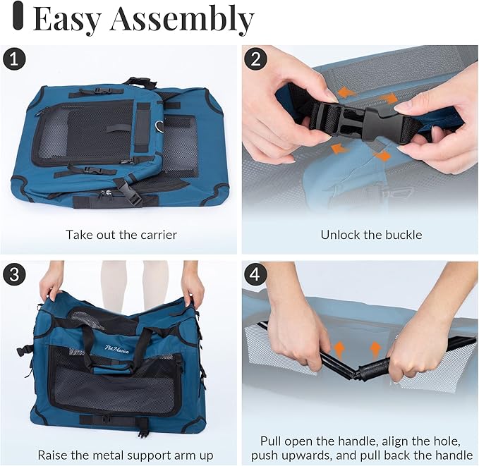 Extra Large Rolling Cat Carrier with Wheels, Soft Sided Pet Dog Carrier on Wheels for Big Cat 20lbs+ 2 Cats, Car Travel Portable XL Wheeled Bag 25"x16.5"x20.5"