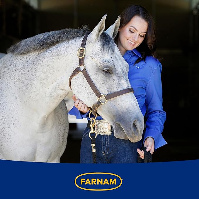 Farnam Vetrolin Bath, Ultra-Hydrating Argan Oil Conditioning Shampoo, Enhances Shine, Soothes Dry Skin, for Horses and Dogs, 64 oz.