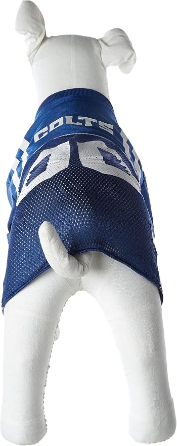 Pets First NFL Indianapolis Colts Dog Jersey, Size X-Large, Football Shirt Costume for Pet, Dog Sports T-Shirt, NFL Team Clothing for Cats, Licensed Pet Apparel Available in 7 Sizes and 32 Teams