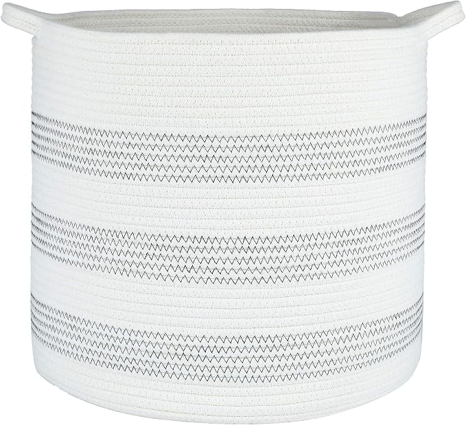 Midlee Dog Toy Rope Cotton Basket (X-Large)