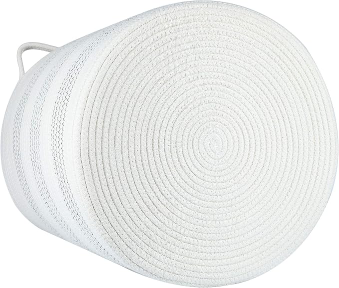 Midlee Dog Toy Rope Cotton Basket (X-Large)