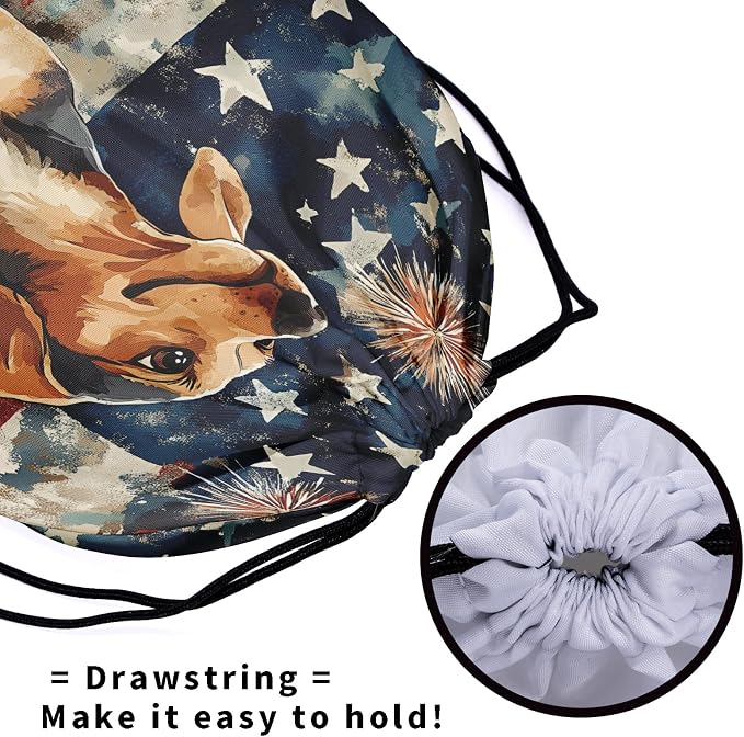 Nerxy Pet Gymnastics Grip Bag Dog Cat Drawstring Grip Bags Puppy Shoe Bag Gym Storage Pouch