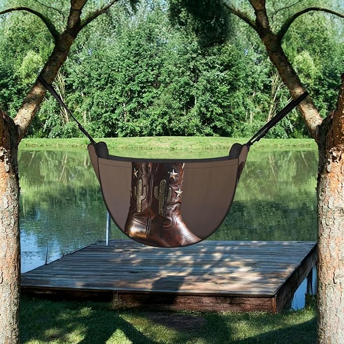 Cowboy Boot Spur Car Seat Organizer-Backseat Storage Bag for Travel | Waterproof Durable. Holds Snacks Gear Essentials. Fits Most Cars.