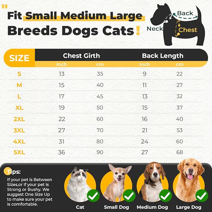 PETCARE Basic Dog Hoodie Sweaters for Small Medium Large Dogs Cats Puppy Clothes Soft Warm Fleece Dog Hoodies Sweatshirt with Small Pockets Fall Winter Chihuahua Dachshund Golden Retriever Outfits