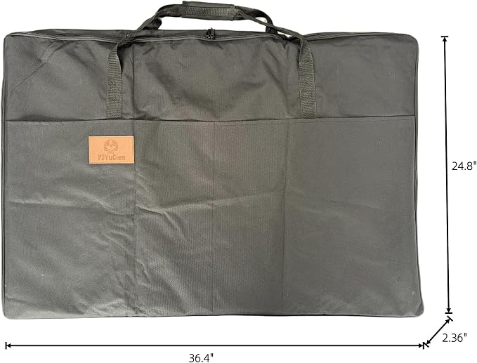 PJYuCien Storage Bag for 36"x24" Metal Foldable Dog Playpen | 600D Oxford Fabric, 270° Large Zipper, Travel Carry Case for Camping, Park & Home, Waterproof Moisture-Proof