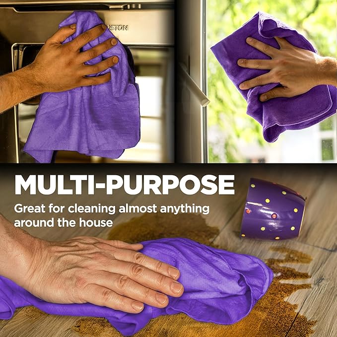 Premium Shammy Cloth for Car Drying - Super Absorbent Reusable Chamois Towel - Scratch-Free Car Drying Towel (26'x17')