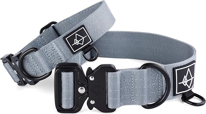 MADE TO ROAM Explorer Dog Collar | Heavy Duty Nylon & Durable Metal Buckle | Premium adjustable collar with rust-resistant hardware. Fits small to large dogs. 15 colors. Matching leash & harness