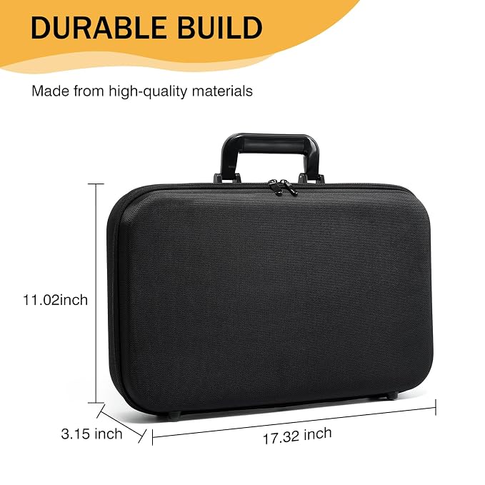 MoyRetty Barber Carrying Bag for Clippers and Supplies, Large Size Travel Case for Barber, Hair Clips Scissors Cutting Tools Organizer, Professional Salon Supplies DIY Storage Kit for Stylist