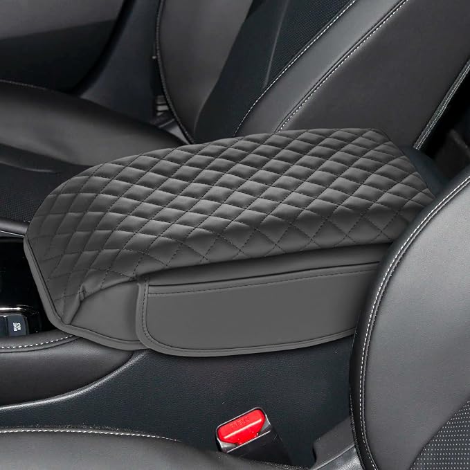 Center Console Cover for 2023-2025 2026 Honda Accord Accessories Armrest Cushion Cover Leather Middle Console Covers Accord Console Cushion Pad Anti-Scratch
