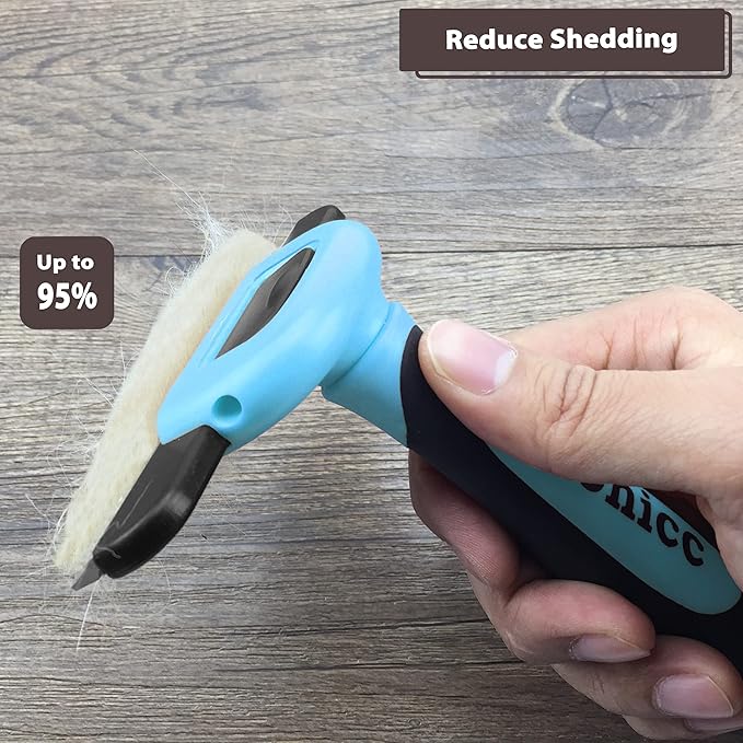 gonicc Professional Dog and Cat Brush Tool for Shedding Hair PDT- 1001(Small)