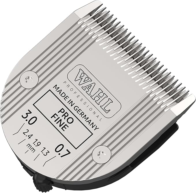 Wahl Professional Animal 5-in-1 Pro Adjustable Clipper Blade - for Arco, 5 Style Groom, Bravura, Chromado, Creativa, Figura & Motion Clippers - Replacement Blades - Silver