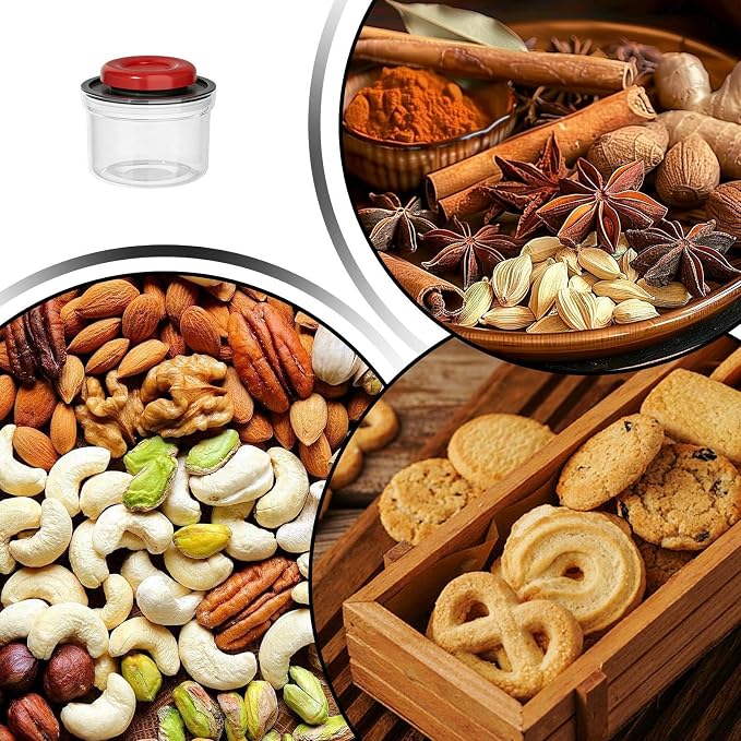 Airtight Containers Stackable Leakproof Large Canister | Airtight Containers for Food Storage for Kitchen Pantry Cabinet Counter Fridge Organization Flour Sugar Rice Snack