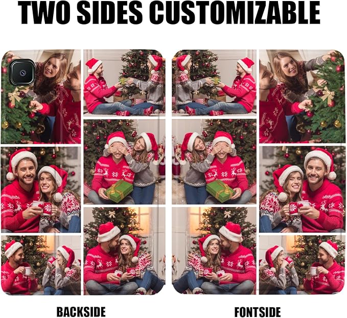 Custom Photo Personalized Flip Case for Samsung Galaxy Tab S6 lite 10.4 inch(2024),Model Code: SM-P620/P625, Samsung Galaxy Tablet Customized Picture Text Leather Stand Cover Protective Case