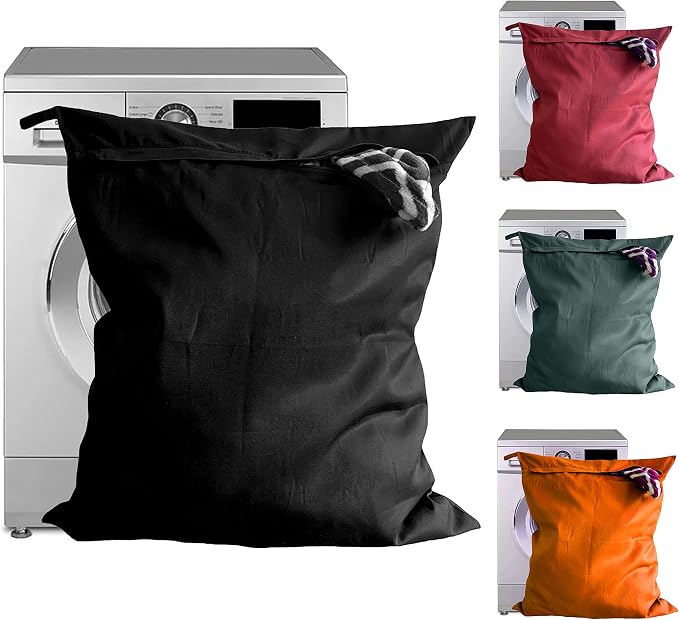 Majestic Ally Horse Dog Pets Laundry Bag - Washing Bag for Blankets, Rug, Boots, Leads, Harness (Black)