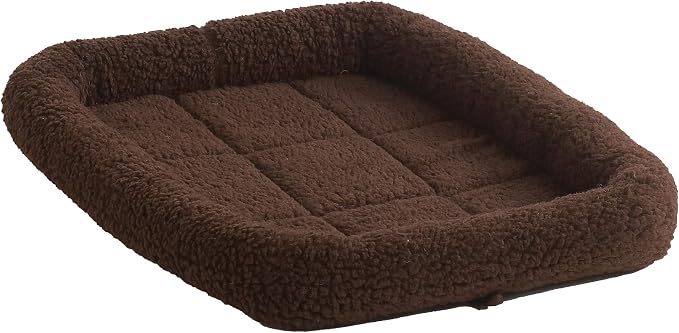 Pet Lodge® Fleece Pet Bed | Crate Pad | Machine Washable Dog Bed | Easily Storable