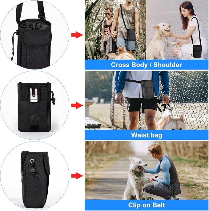 Dog Travel Bag, Airline Approved Pet Carrier for Cats and Dogs | Dog travel accessories set with feeding supplies, bowls, mat, and strap. Ideal for weekend trips.