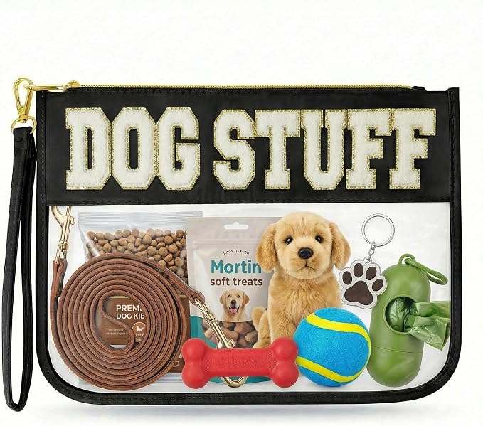 Dog Mom Gifts for Women Travel Bag Stuff Carrier Gifts Bag for Dog Lovers Food Storage Pouch Organizer Bag