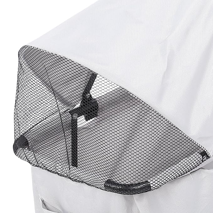 banapoy Foldable Pet Stroller with Canopy, 4 Wheels Pet Strolling Cart for Small Dogs Cats, Lightweight Easy Assembly, 1 Hand Fold, Outdoor Use (Gray)
