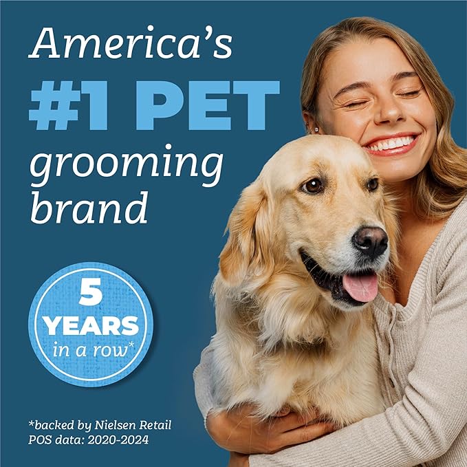 TropiClean Pure 2-in-1 Dog Perfume Spray, Breezy Fresh Scent, Long Lasting Deodoziring Spray for Smelly Dogs, Cleans and Moisturizes Skin & Coat, 8oz.
