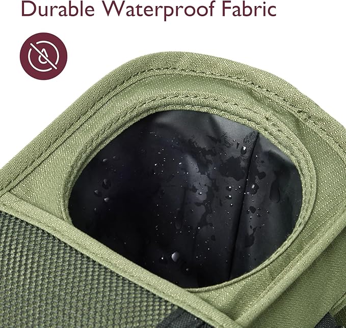 Momcozy Universal Stroller Organizer with Insulated Cup Holder | Detachable Phone Bag and Shoulder Strap, Fits for Uppababy, Baby Jogger, Britax, BOB, Umbrella, and Pet Strollers