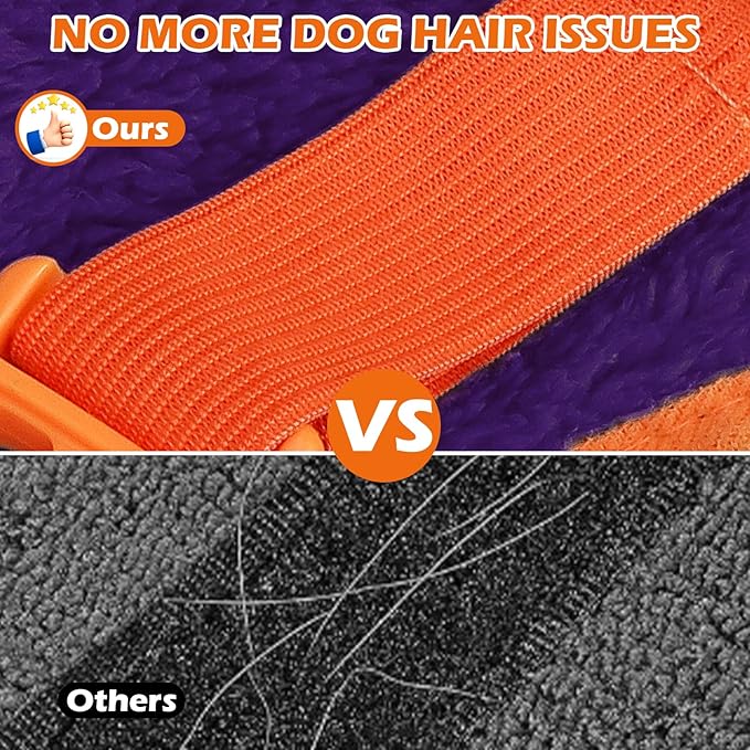 EXPAWLORER Soft Dog Bathrobe with Hood, Super Absorbent & Quick-Drying Dog Towels, Cozy Drying Coat for After Bath,Swimming, Purple XXL