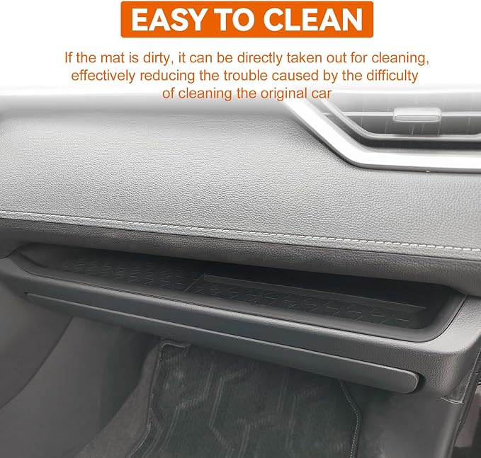 Glove Box Dividers for Toyota RAV4 2025-2019 | Interior Insert Organizer , PET Divider, Storage Space Accessories