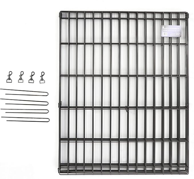 MidWest 30-Inch Exercise Pen, No Door, 16 Sq Ft Play Area | for Indoor and Outdoor Use, No Door Design for Maximum Security, Easy to Set Up, Foldable Playpen