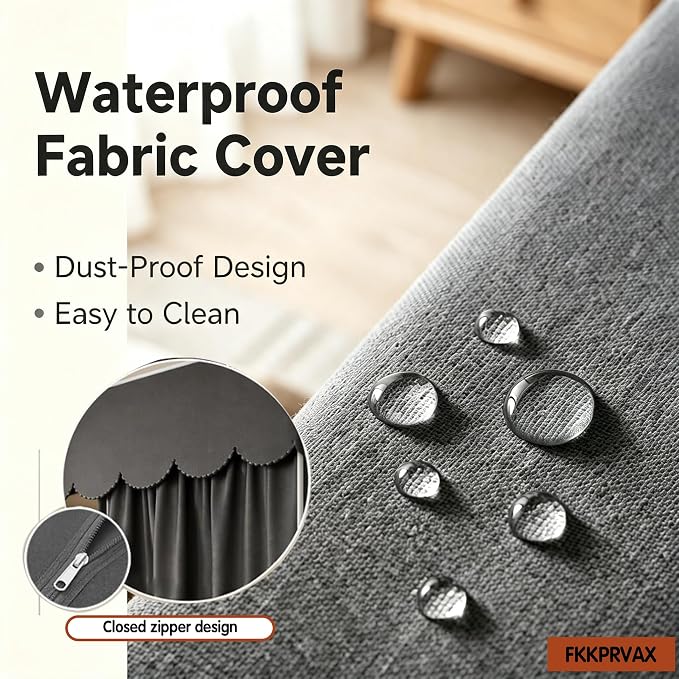 71in Heavy Duty Portable Closet with Dark Gray Cover | Foldable Covered Clothes Rack for Hanging Armoire Wardrobe Closet System Freestanding Coat Storage Garment Racks
