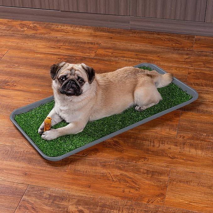 Boot Tray Extra Large 40"x20" - All-Weather, Multi-Purpose | Water-resistant recycled polypropylene, 1.25" raised edges – ideal for mudroom, entryway, garage, pet feeding mat or potted