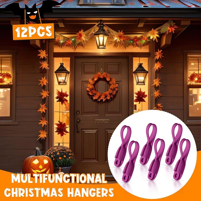 12 Pcs Cord Bundlers Organizer for Appliances, Purple | Self Adhesive Kitchen Sticky Silicone Holder Organizer for Air Fryer, Toaster, Home Decorations Accessories