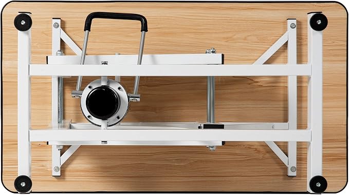 Hydraulic Pet Dog Grooming Table for Large Dogs, Heavy Duty Grooming Table with Adjustable Arm Noose, Maximum Capacity Up to 330 lbs, 42.5''/Purple