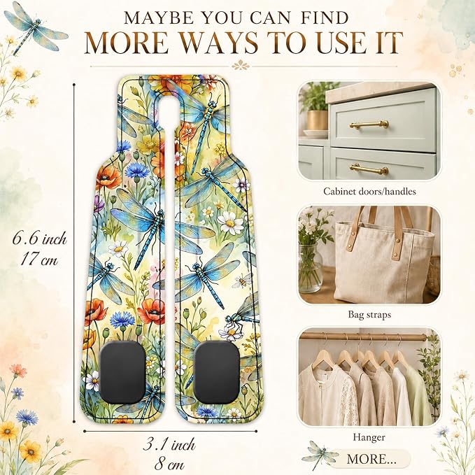2 Pack Highland Cow Sunflower Car Headrest Hooks for Purse Bag Hanger | Highland Cow Car Accessories Metal Hook, Western Gifts for Women, PU Leather Double Hook for Backseat Organizer