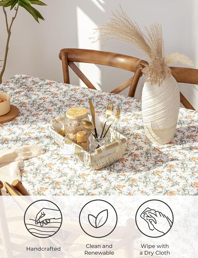 StorageWorks Small Storage Basket, Woven Basket for Shelves, Beige | Wicker Storage Baskets for Shelves, Baskets with Wooden Handles, 2-Pack Gifts Basket for Home Decor, Hand-Woven Basket