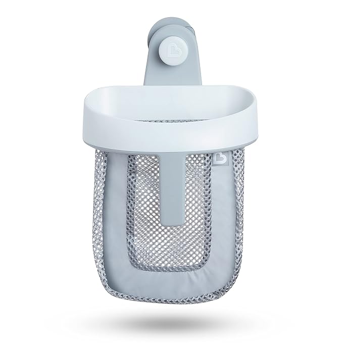 Munchkin Super Scoop Hanging Bath Toy Organizer, Grey