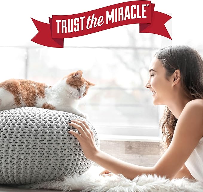 Nature’s Miracle Urine Destroyer Plus for Cats, Enzymatic Formula Tough on Strong Cat Urine And The Yellow Sticky Residue, 1 Gal