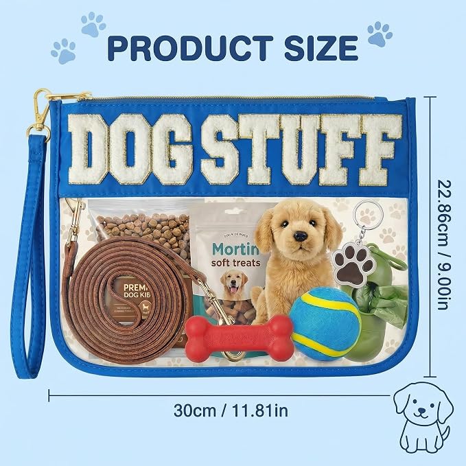 Dog Mom Gifts for Women Travel Bag Stuff Carrier Gifts Bag for Dog Lovers Food Storage Pouch Organizer Bag